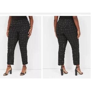 New NWT Lane Bryant The 4 Season Slim Ankle Mid- Rise Pant Size 18 Plus‎